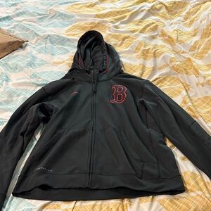 Nike Black Performance Jacket with Red Accents - Boston Red Sox